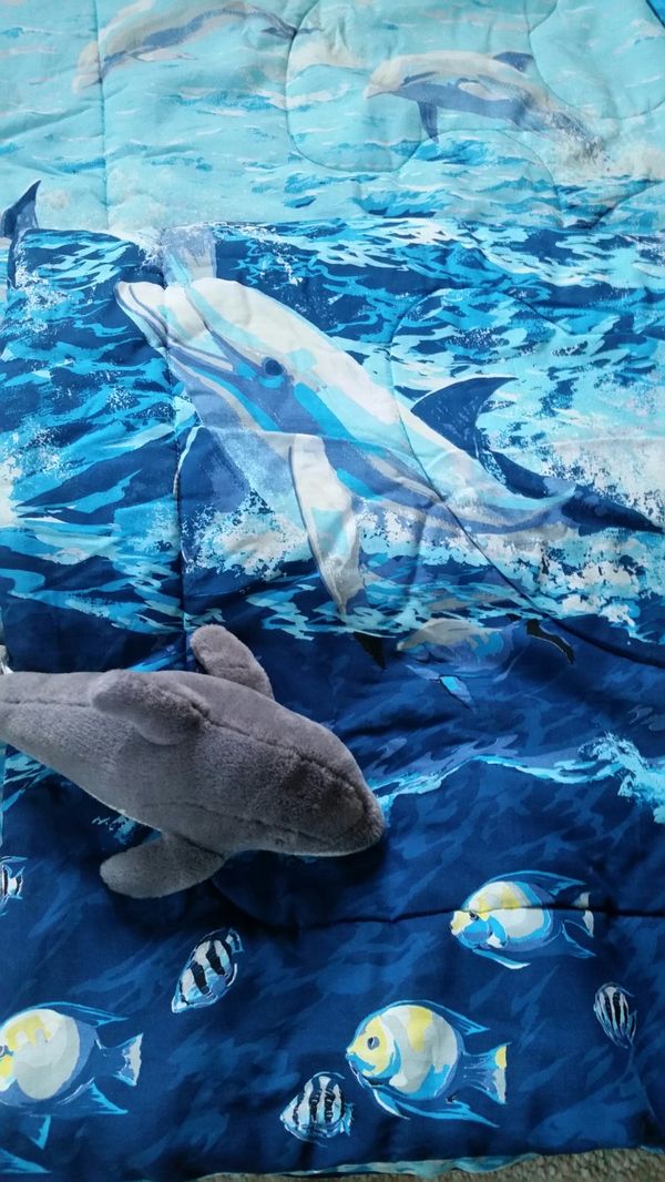 Twin Dolphin Comforter Set And Accesories For Sale In Blackwood