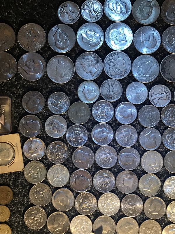 Coin collection coins as old as 1890 silver dollars whole dollars