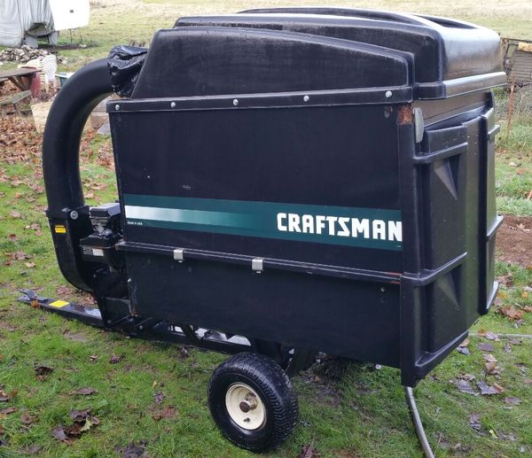 Craftsman Tow Behind Chipper Shredder Vacuum Trailer for Sale in Salem