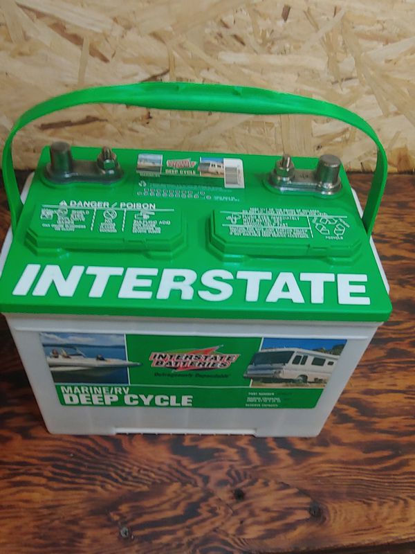 Brand New Interstate Srm 24 Deep Cycle Battery Never Used For Sale In