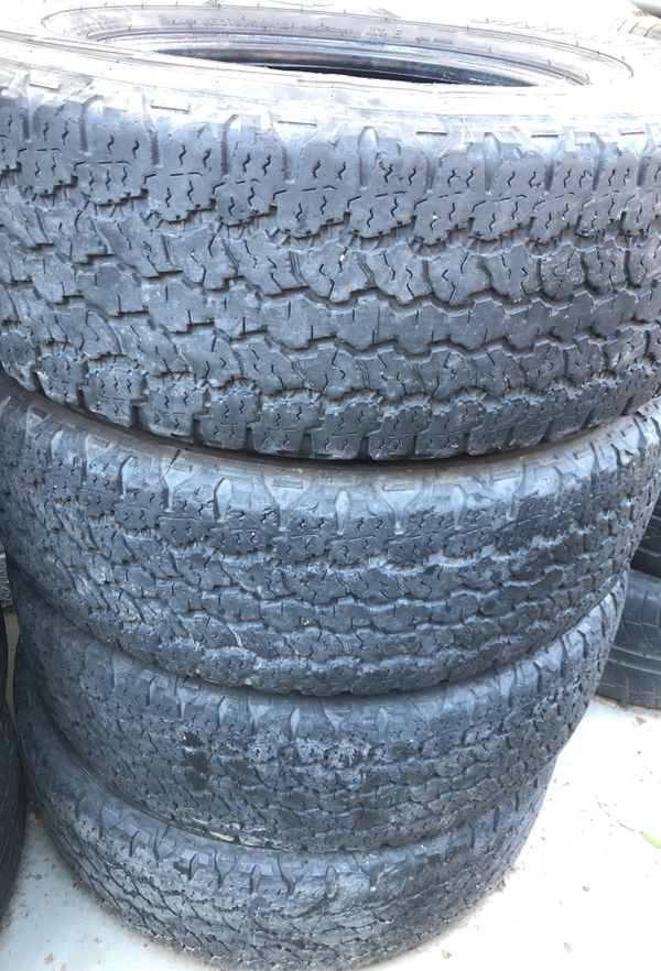 275/65/18 Goodyear wrangler tires for Sale in Glendale, AZ OfferUp