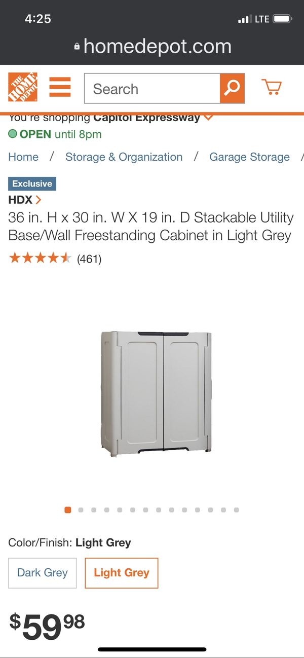 Hdx Base Cabinet Storage Unit Shelf For Sale In San Jose Ca Offerup