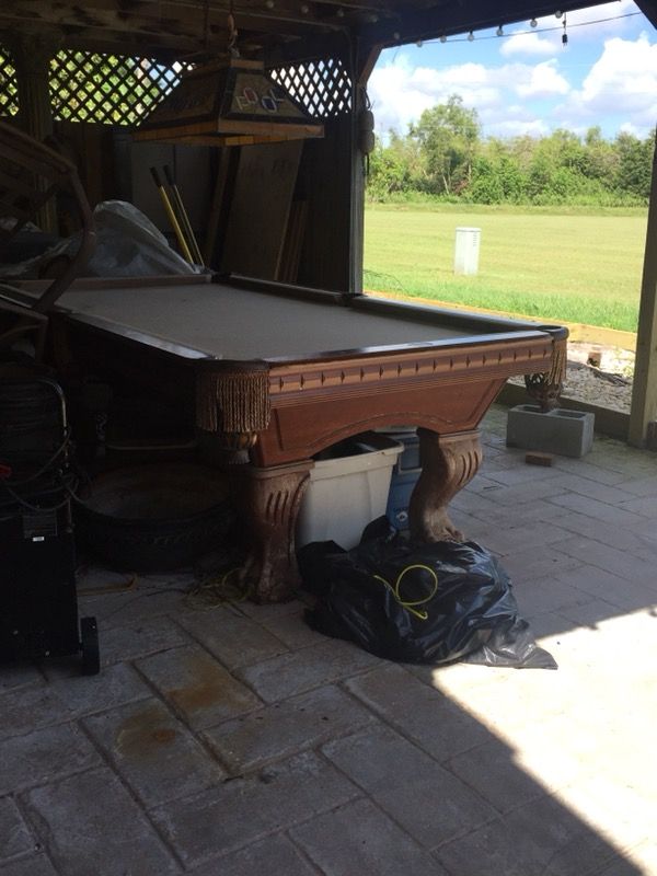 used outdoor pool tables for sale near me