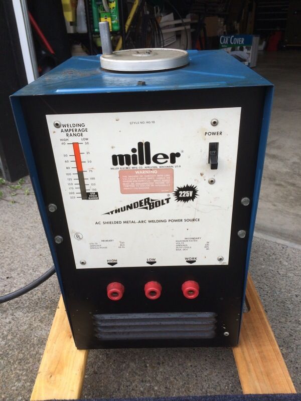 Miller Thunderbolt 225 stick welder for Sale in Happy Valley, OR OfferUp