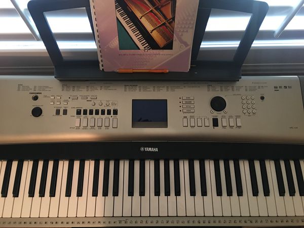Yamaha YPG-535 Portable Grand Bundle for Sale in Winchester, CA - OfferUp