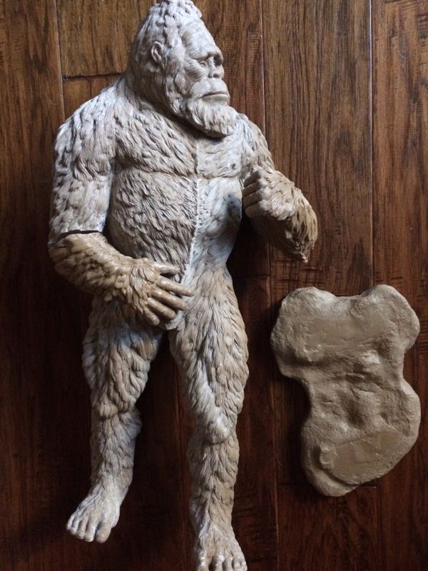 resin bigfoot statue