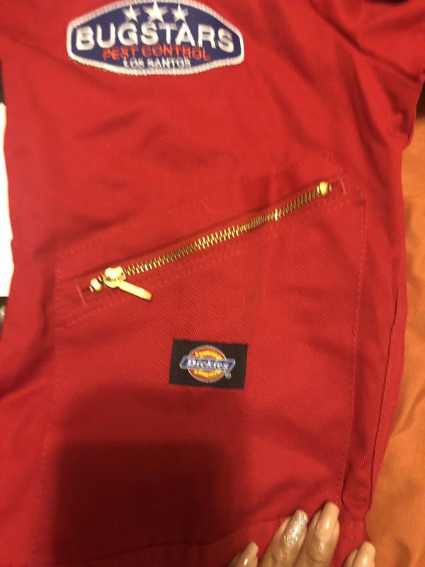 NWT’S Dickies Grand Theft Auto Red Jumper Bugstar Coveralls for Sale in ...