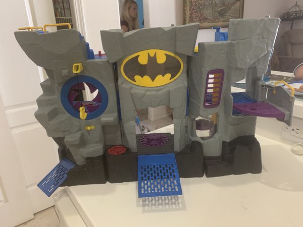 imaginext batman cave instructions