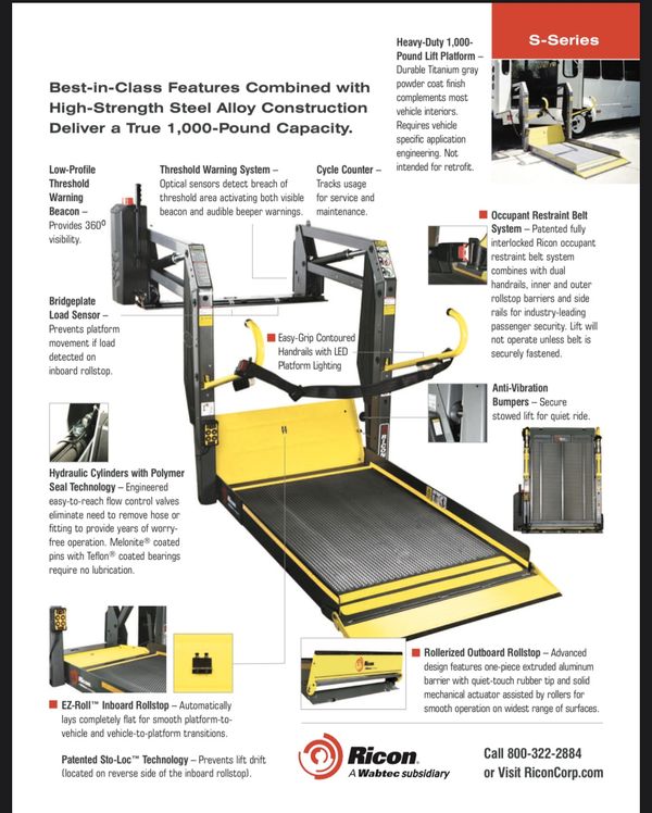 Ricon Lift Tech Support