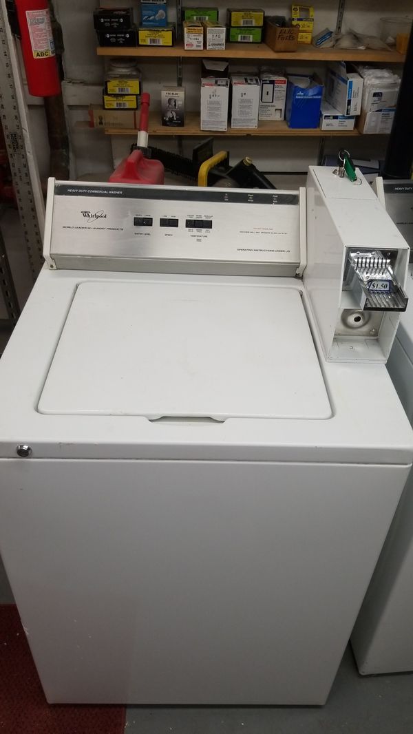 Coin operated Whirlpool Commercial washing machines for Sale in Seattle