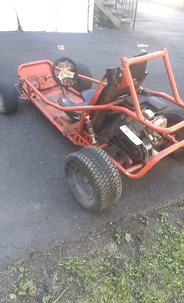 Full suspension go kart with 6hp Tecumseh motor for sale or trade for