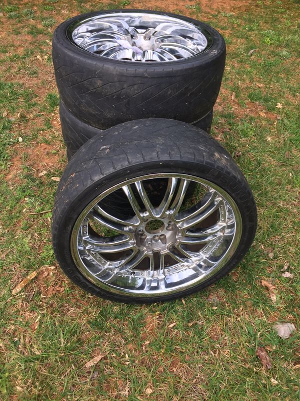 22 inch rims and tires for sale for Sale in Charlotte, NC OfferUp