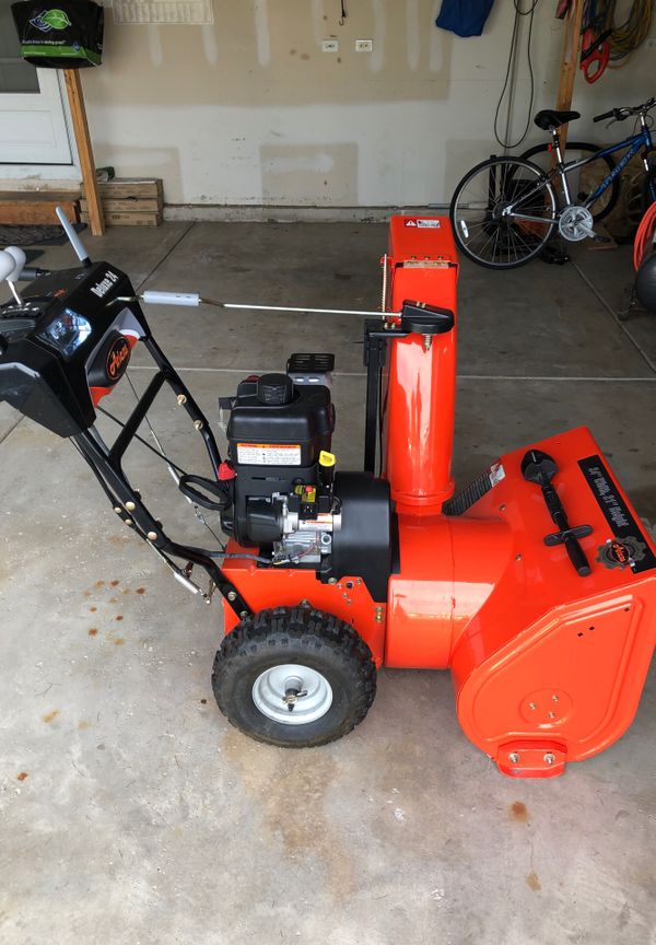 Ariens deluxe 24 snow blower new for Sale in Peotone, IL - OfferUp