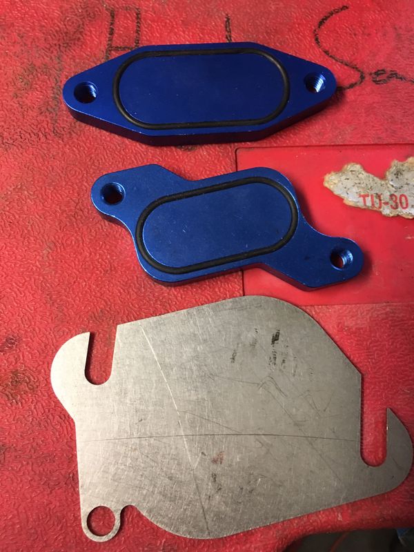 Duramax EGR block off plate sinister diesel for Sale in Port St. Lucie