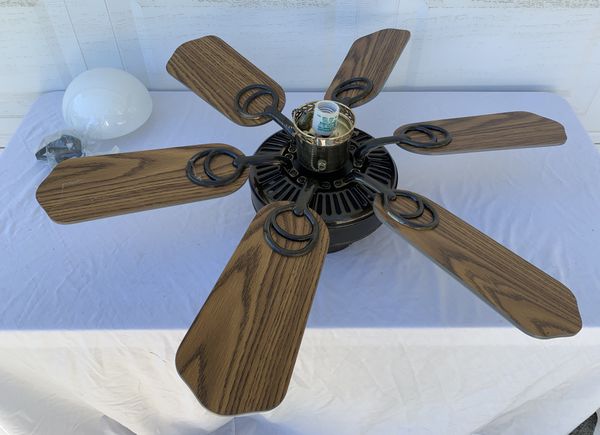 Hampton Bay 32 Ceiling Fan Oak Or Rosewood Blades For Sale In Carlsbad Ca Offerup