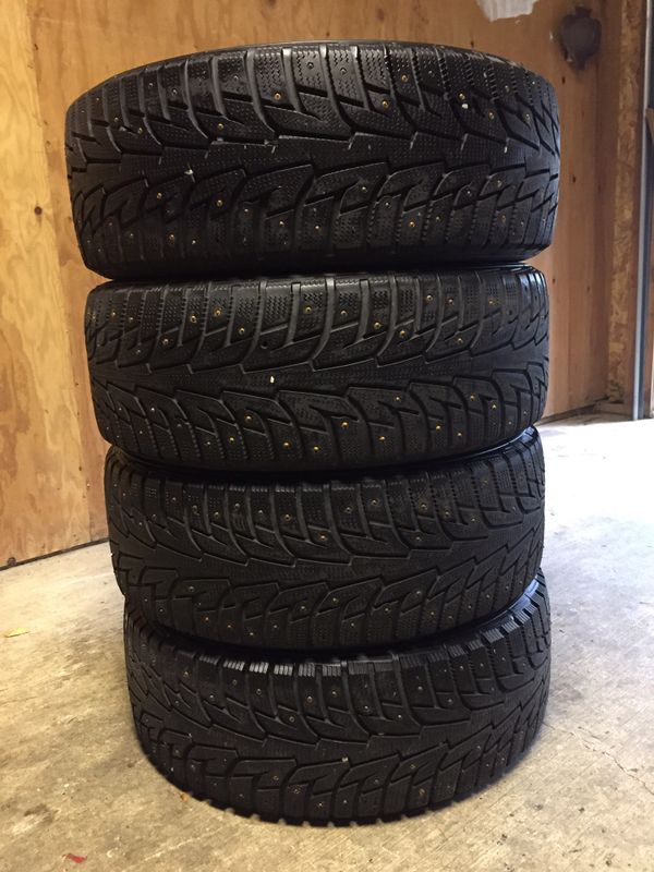 Hankook iPike Studded snow tire 205/55/R16 for Sale in Tualatin, OR ...