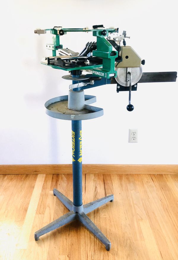 tennis warehouse stringing machine