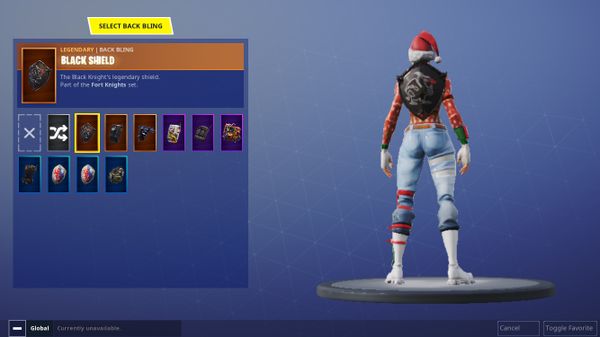 Black knight set fortnite