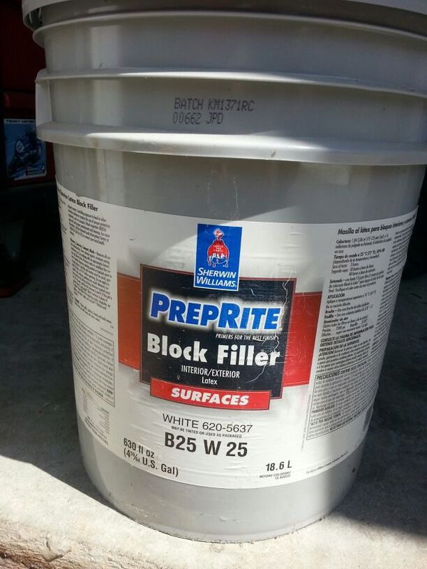 Sherwin Williams preprite block filler for Sale in Raleigh, NC OfferUp