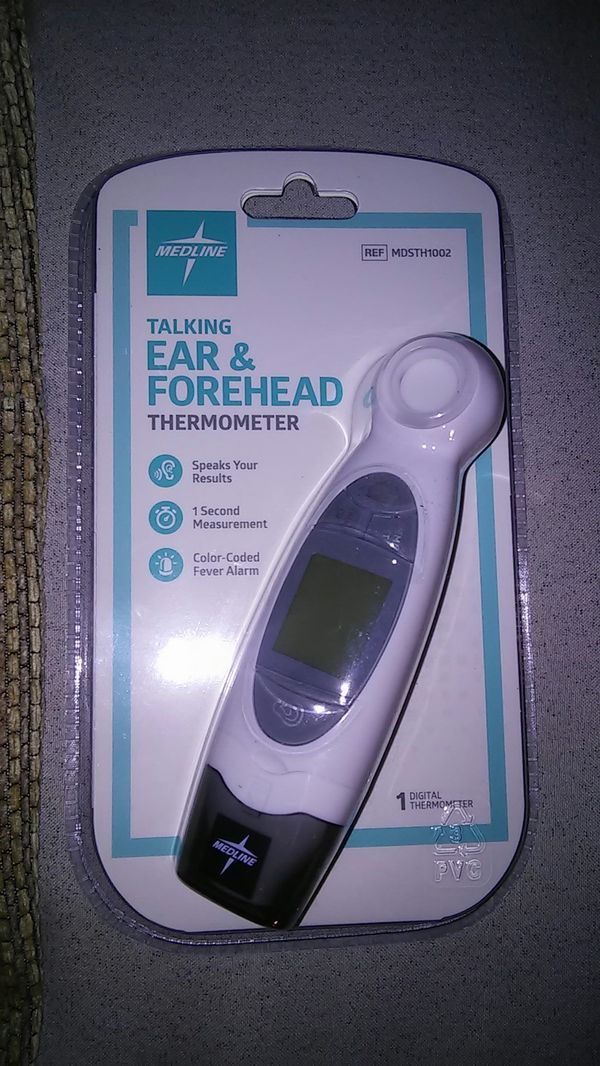 Medline Talking Ear and Forehead Thermometer New for Sale in Greensboro ...