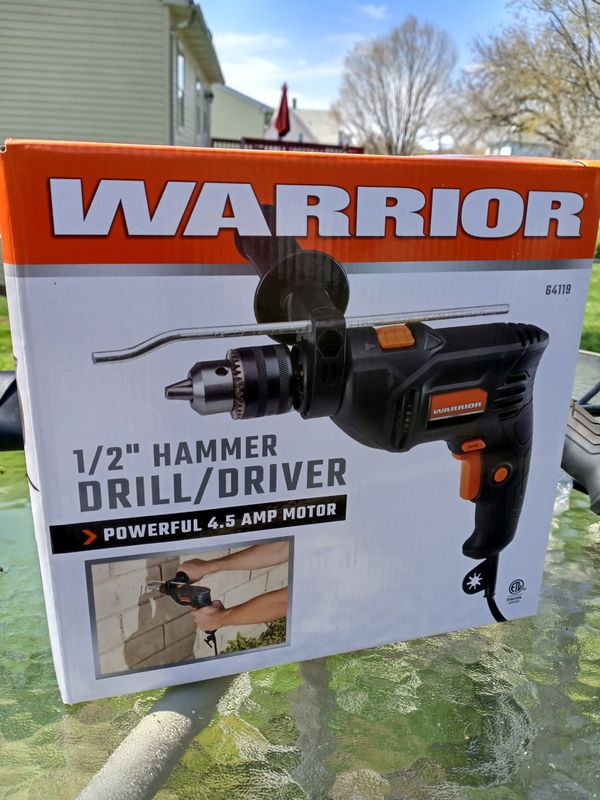 Warrior 1/2" Hammer Drill / Driver for Sale in Waterbury, CT OfferUp