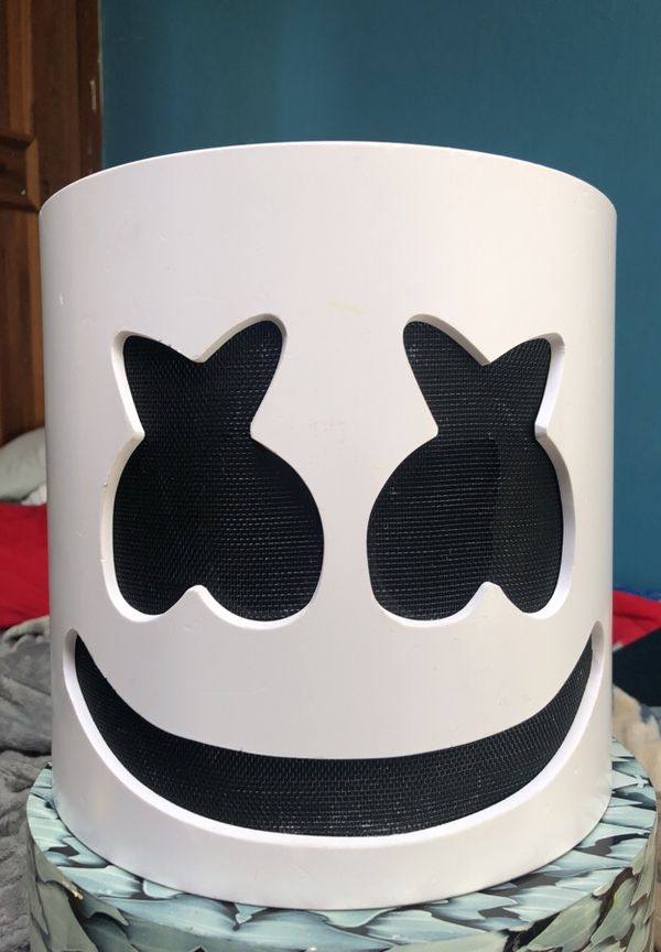 Handmade Marshmello Helmet (White) for Sale in San Jose, CA OfferUp