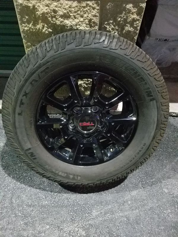 Set of 4 Toyota Tundra Trd Pro wheels rims with Michelin LTX A/T2 tires