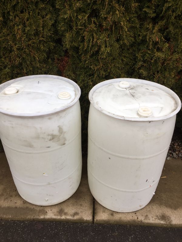 55 gallon plastic barrels for Sale in Salem, OR OfferUp