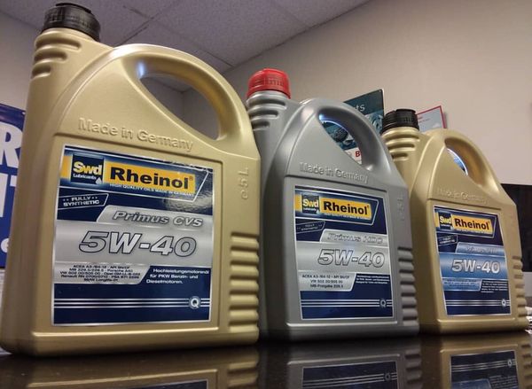 Rheinol Engine Oil 5w-40 full synthetic made in germany BMW VOLKSWAGEN ...