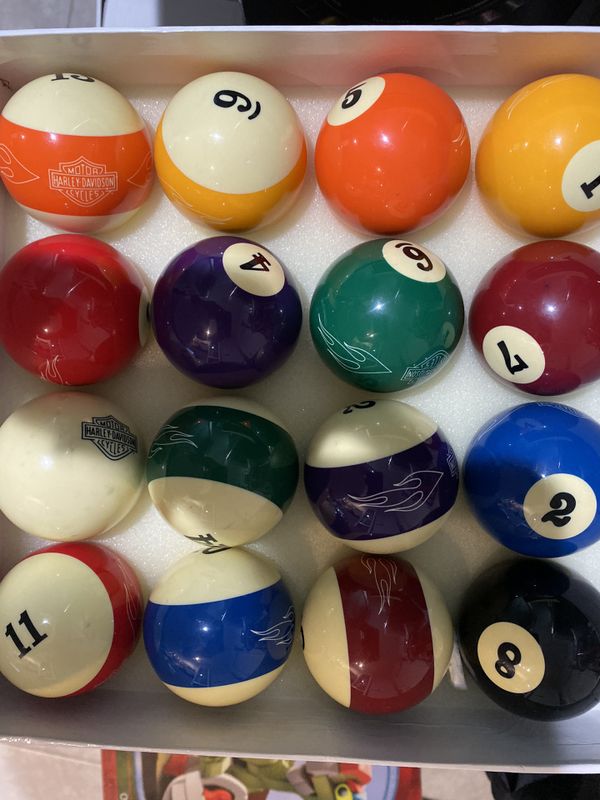 harley davidson cue ball