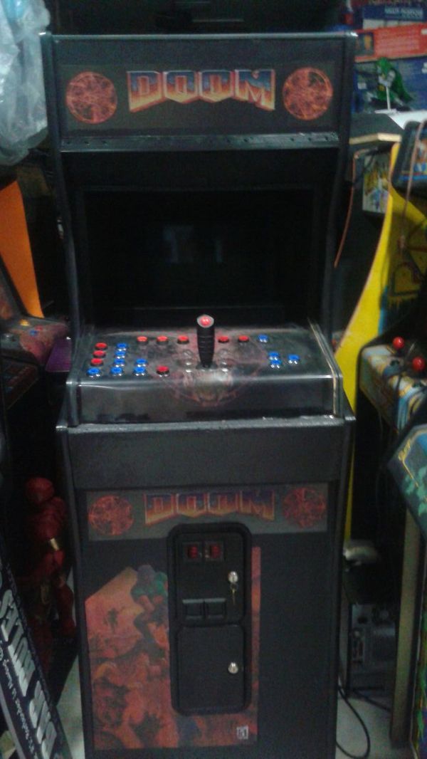 Doom stand up video arcade game machine for Sale in Tampa, FL OfferUp
