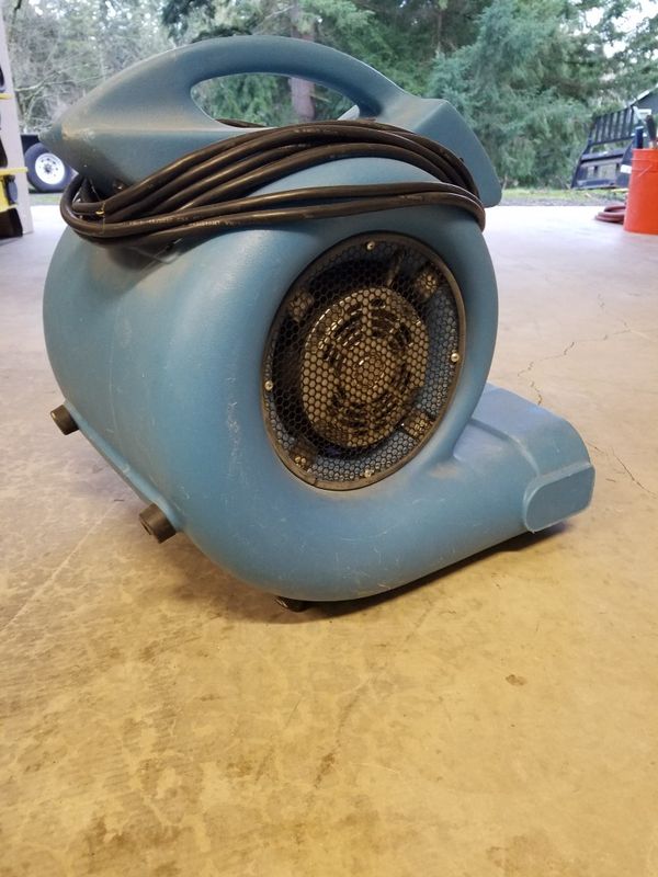 1 Horse Power Drieaz Turbo Dryer Blowers Restoration Equipment F65