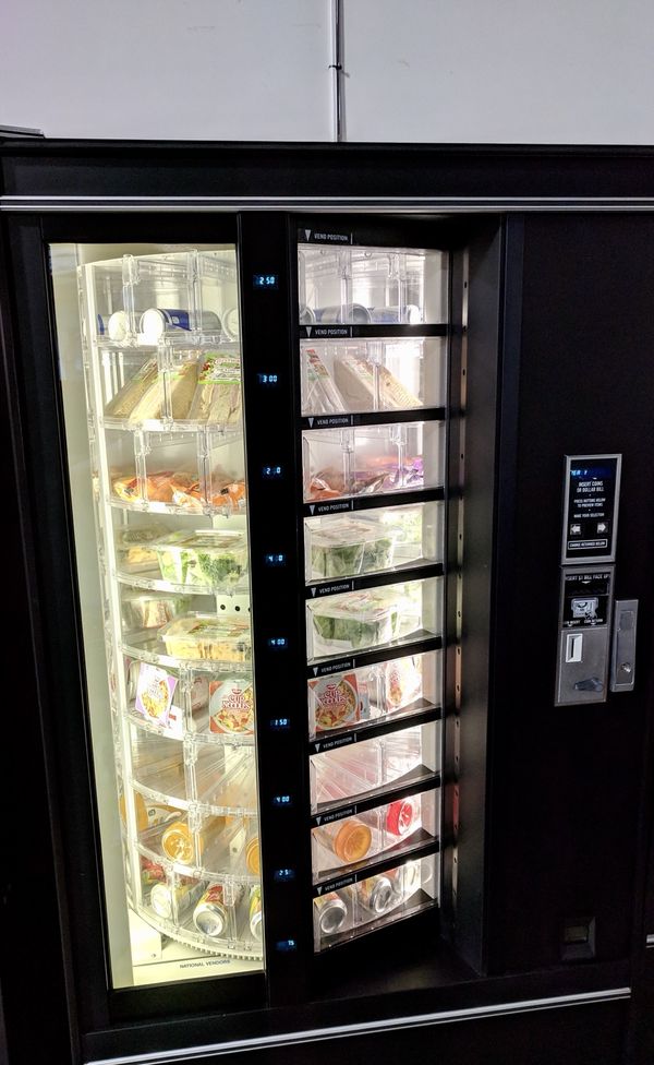 Crane national 431 cold food vending machine for sale in los angeles