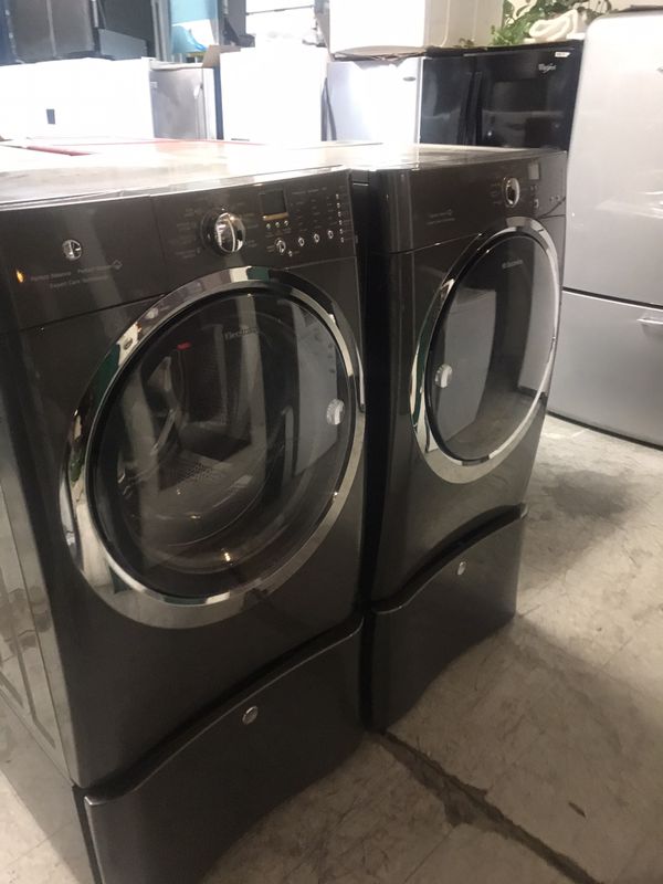 Open box Electrolux washer and steam gas dryer for Sale in San Diego