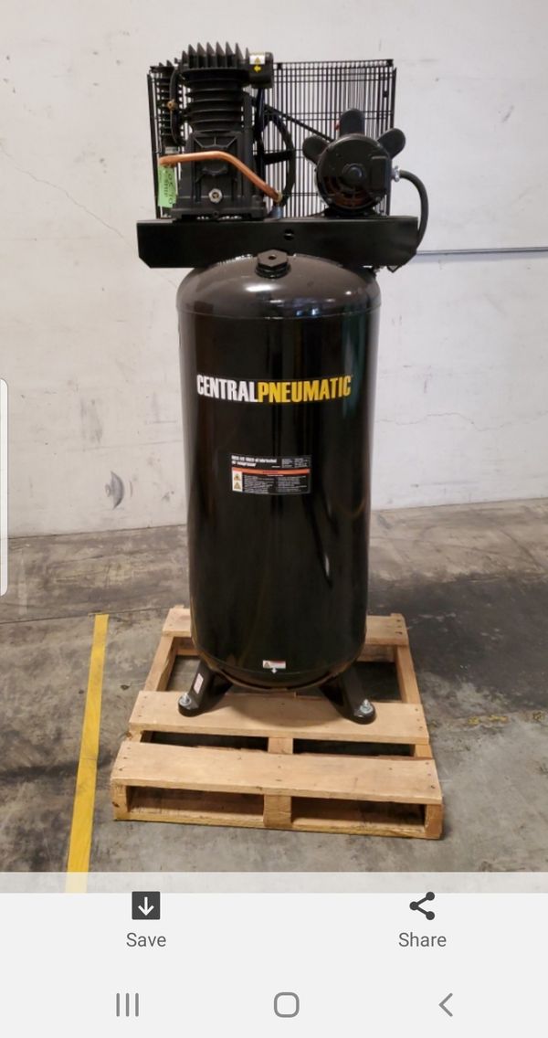 Air Compressor Central Pneumatic 60 Gallon For Sale In Rancho Cucamonga