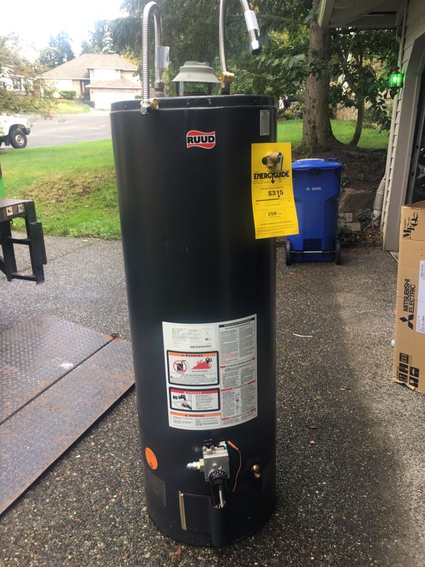 50 gal gas water heater for Sale in Kent, WA OfferUp