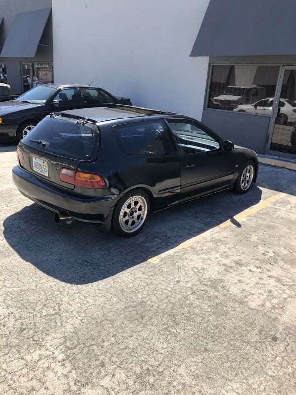 95 honda civic hatchback si!!! for Sale in West Palm Beach, FL - OfferUp