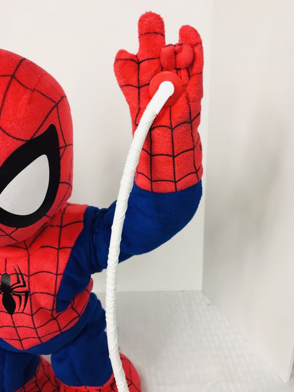 spidey plush toy