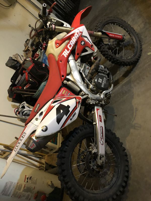 Honda crf450x вес