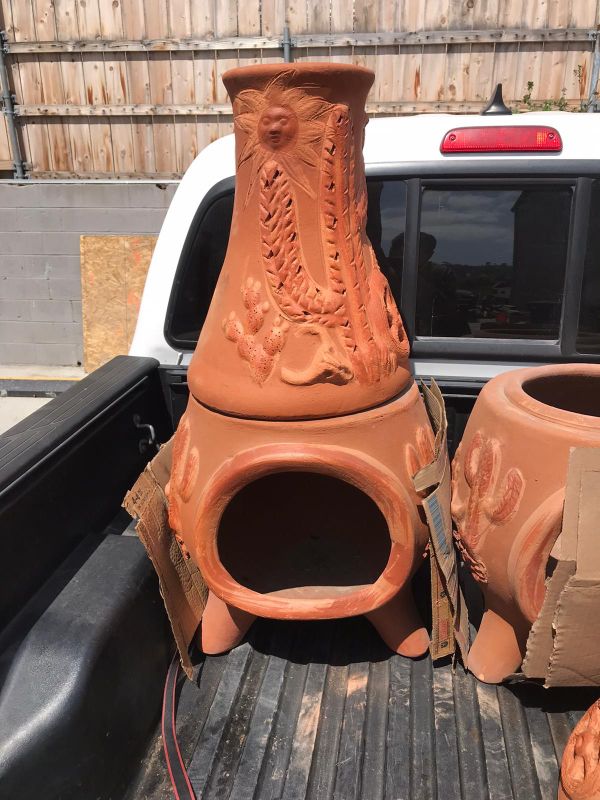Chimenea fire place pottery for Sale in Jamul, CA - OfferUp