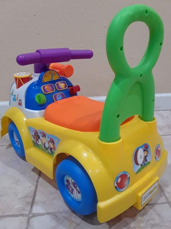 fisher price push and ride car