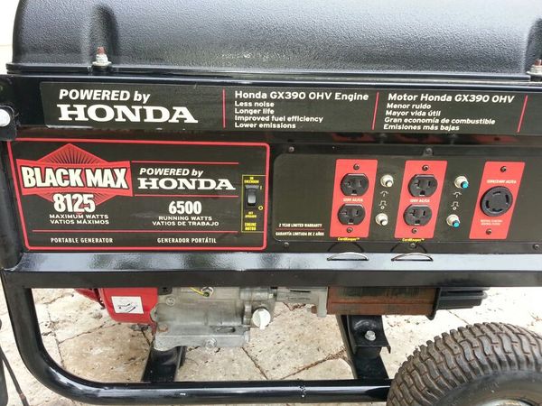 Honda Black Max 8125 Generator Reviews Honda Image Review