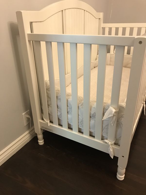 Pottery barn catalina 3 in 1 convertible crib including the mattress