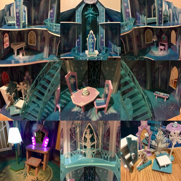 frozen palace dollhouse