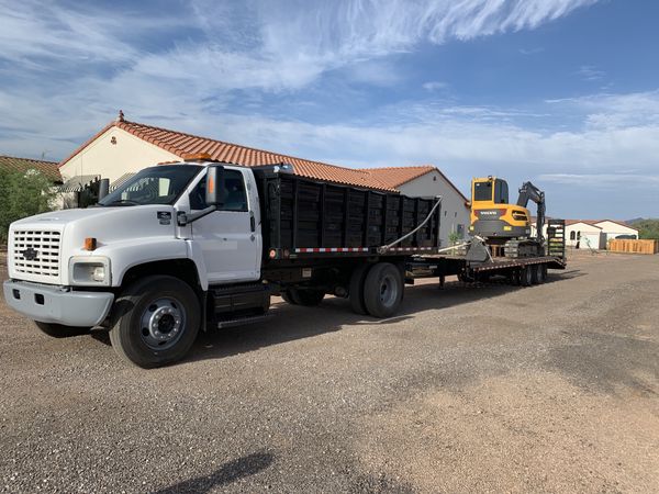 Bobcat Excavator Dump Truck Dump Trailer for Sale in