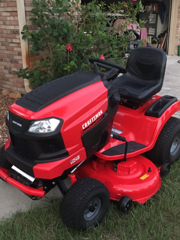Craftsman T240 Riding Lawn Mower for Sale in Orange City, FL OfferUp
