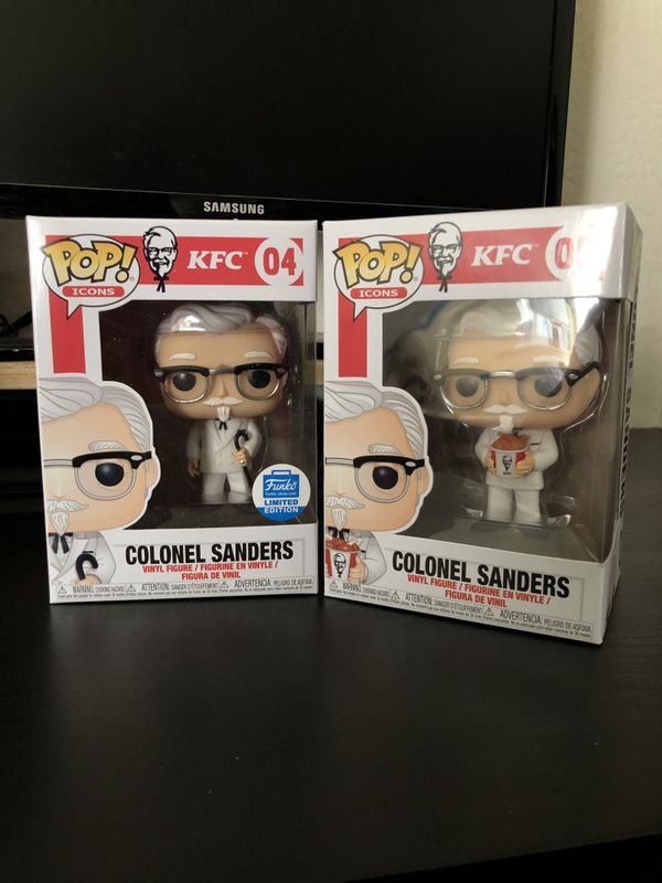funko pop colonel sanders gold