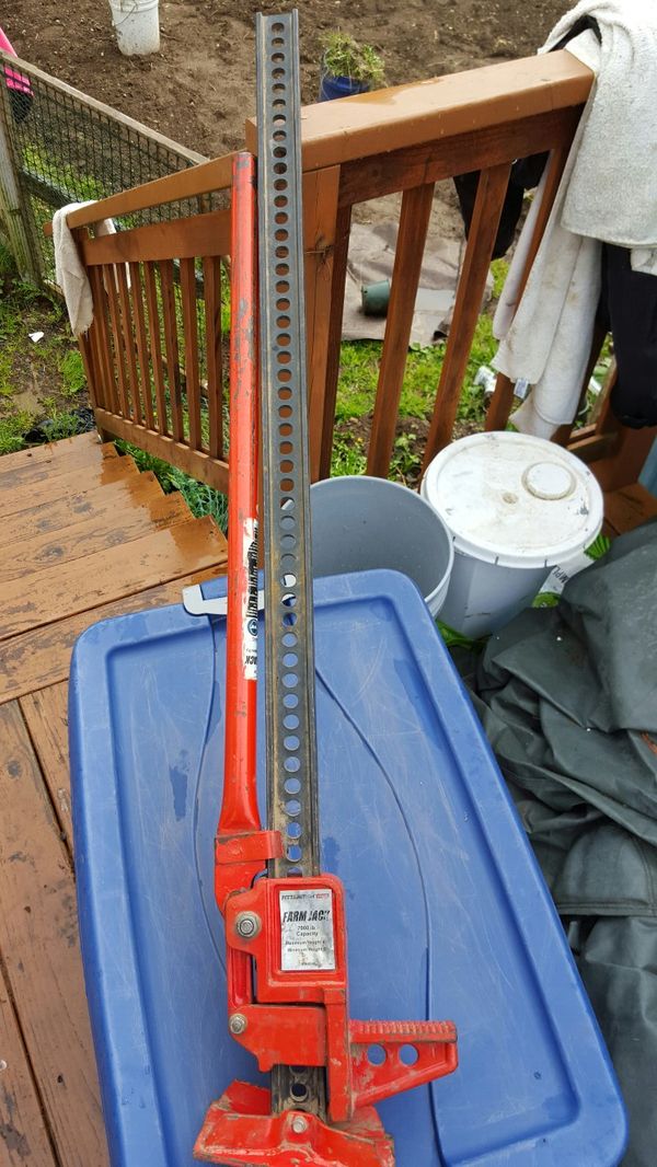 7000 lb Pittsburgh Farm Jack for Sale in Duvall, WA OfferUp