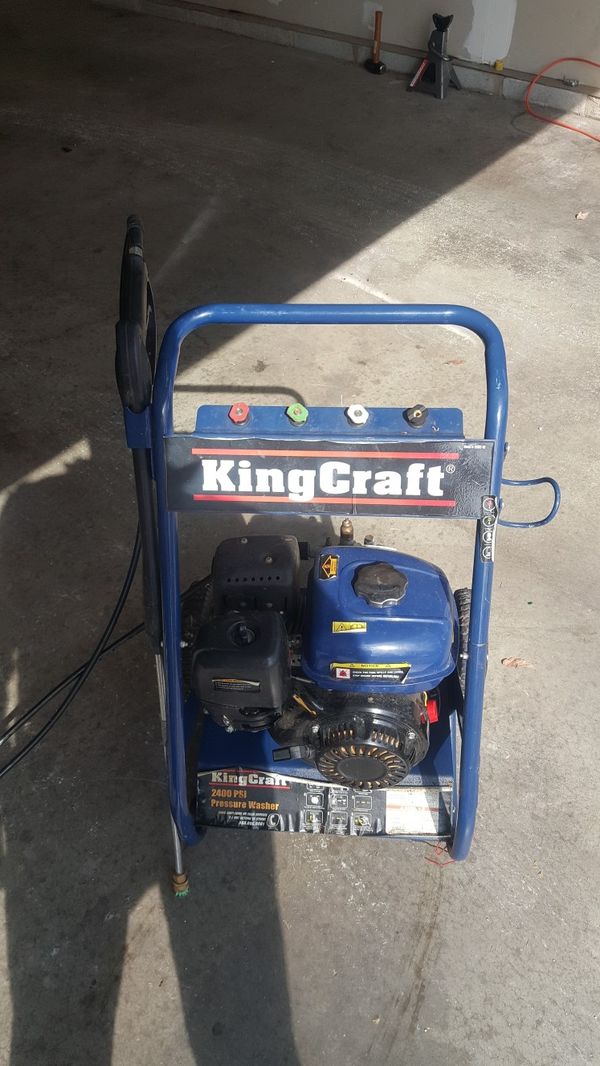 King Craft 2400 psi Pressure washer for Sale in Caseyville, IL OfferUp