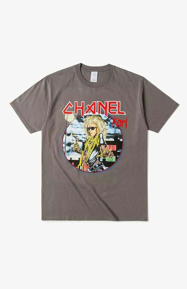 iron maiden karl lagerfeld shirt